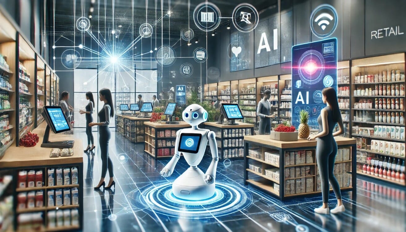 OpenAI. (2025). Futuristic depiction of AI in retail. DALL·E-generated image. Retrieved from OpenAI